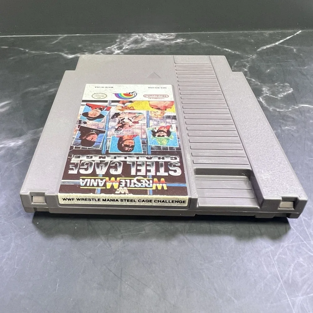 WWF WrestleMania: Steel Cage Challenge (Nintendo NES, 1992)